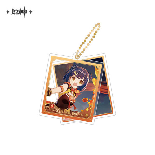 Genshin Impact Theme Chara Double Acrylic Strap Xiangling