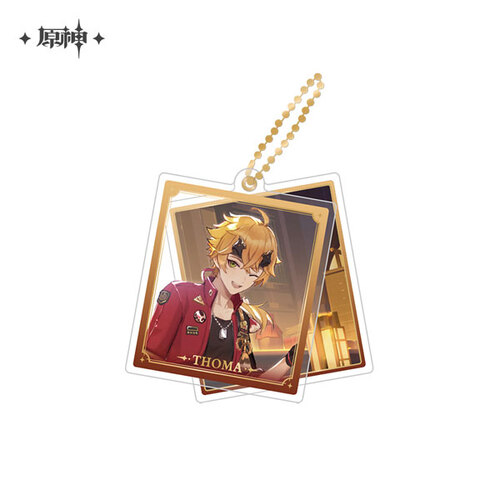 Genshin Impact Theme Chara Double Acrylic Strap Thoma