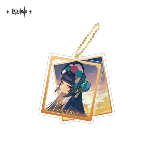 Genshin Impact Theme Chara Double Acrylic Strap Yun Jin