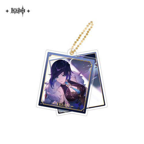 Genshin Impact Theme Chara Double Acrylic Strap Yelan