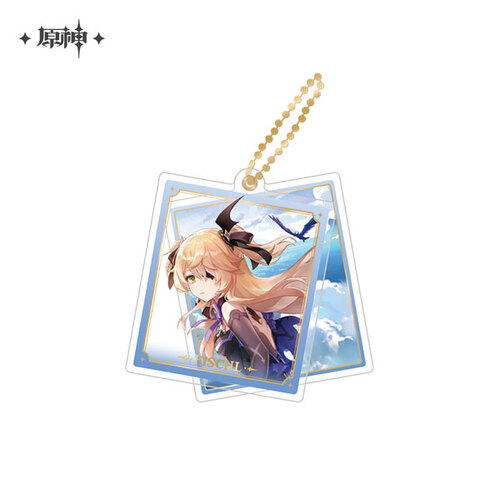 Genshin Impact Theme Chara Double Acrylic Strap Fischl