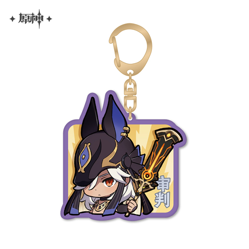 Genshin Impact Chibi Emoji Chara Acrylic Strap Cyno