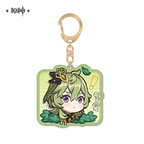 Genshin Impact Chibi Emoji Chara Acrylic Strap Collei