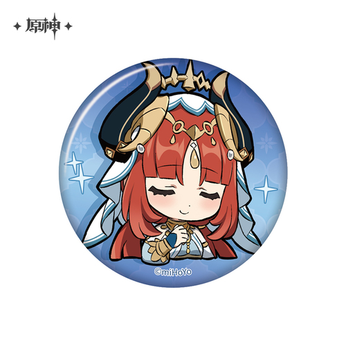 Genshin Impact Chibi Emoji Chara Badges Nilou