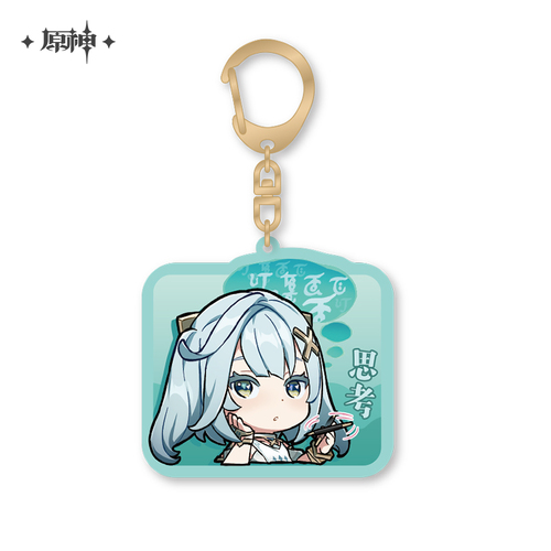 Genshin Impact Chibi Emoji Chara Acrylic Strap Faruzan