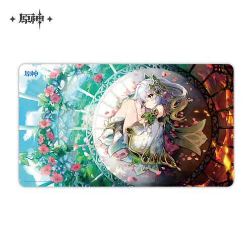 Genshin Impact Theme Desk Mat Akasha Pulses, the Kalpa Flame Rises