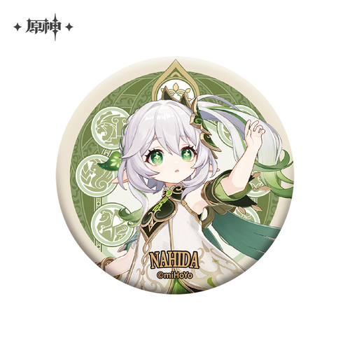 Genshin Impact Sumeru Castle Series Character Can Badge Nahida