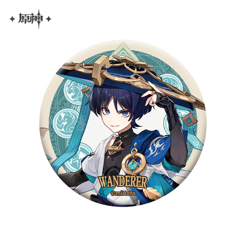 Genshin Impact Sumeru Castle Series Character Can Badge Wanderer