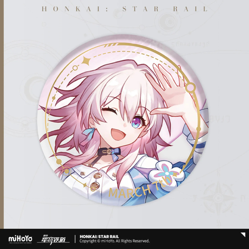 Honkai: Star Rail The Preservation Can Badge March 7th