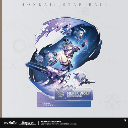 Honkai: Star Rail The Nihility Acrylic Stand Silver Wolf