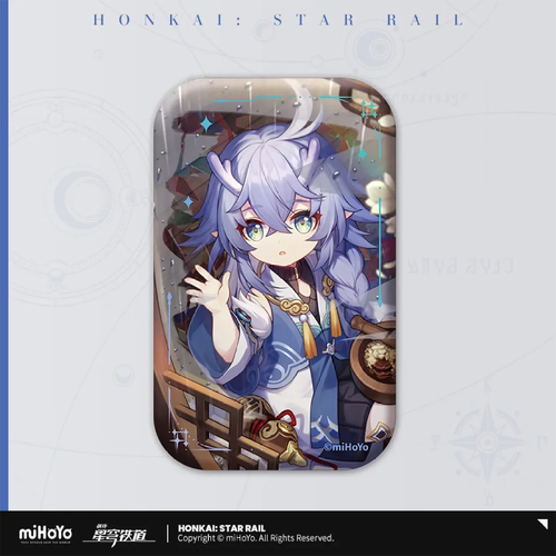 Honkai: Star Rail Light Cone Can Badge Time Waits for No On (Bailu)