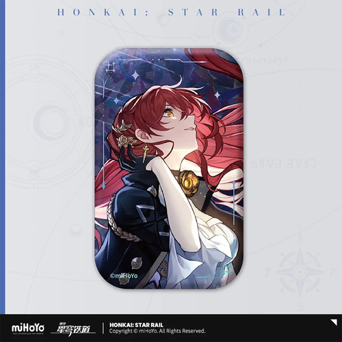 Honkai: Star Rail Light Cone Can Badge Night on the Milky Way (Himeko)