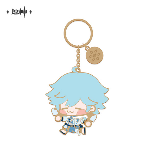 Genshin Impact Chibi Chara Metal Keyring Chongyun