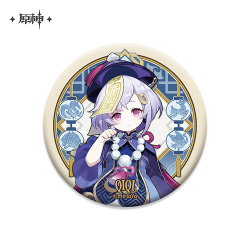 Genshin Impact Liyue Harbor Series Chara Can Badge Qiqi