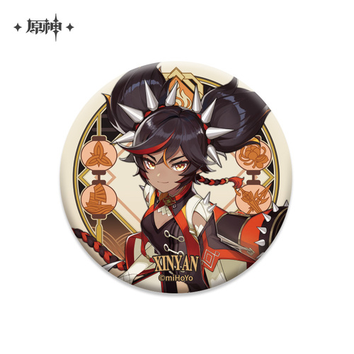 Genshin Impact Liyue Harbor Series Chara Can Badge Xinyan