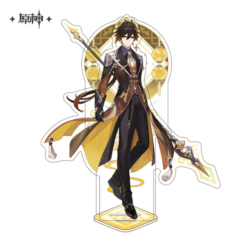 Genshin Impact Liyue Harbor Series Chara Acrylic Stand Zhongli