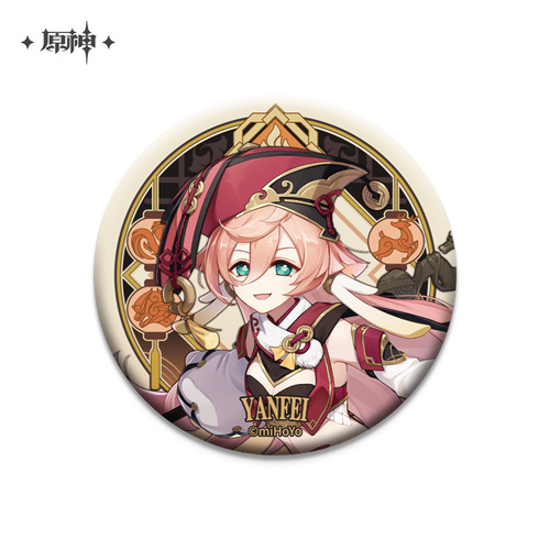 Genshin Impact Liyue Harbor Series Chara Can Badge Yanfei