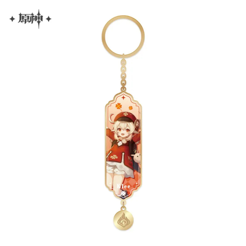 Genshin Impact Chara Metal Epoxy Keychain Spark Knight (Klee)