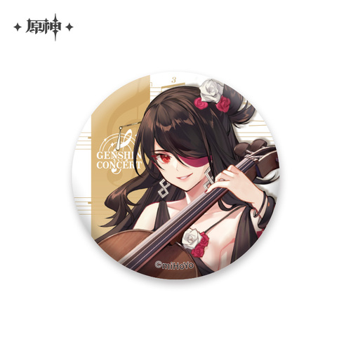 Genshin Impact Melodies of an Endless Journey Chara Can Badge Beidou