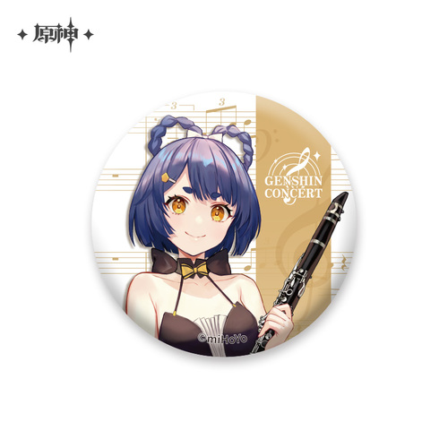 Genshin Impact Melodies of an Endless Journey Chara Can Badge Xiangling