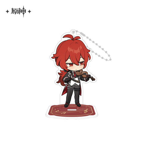 Genshin Impact Melodies of an Endless Journey Chibi Chara Acrylic Stand Diluc