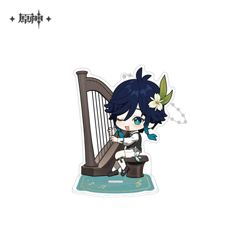 Genshin Impact Melodies of an Endless Journey Chibi Chara Acrylic Stand Venti