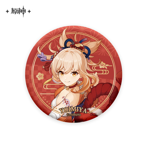 Genshin Impact Inazuma City Series Chara Can Badge Yoimiya