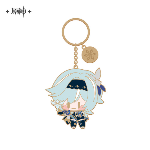 Genshin Impact Chibi Chara Metal Keyring Eula