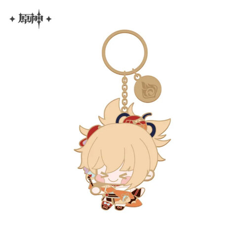 Genshin Impact Chibi Chara Metal Keyring Yoimiya