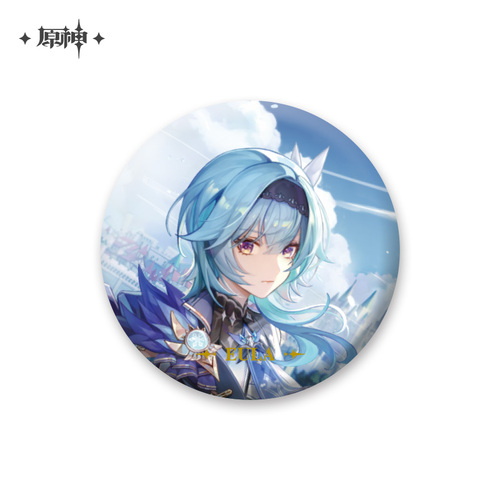 Genshin Impact Theme Chara Can Badge Eula