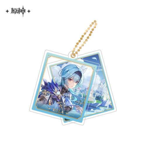 Genshin Impact Theme Chara Double Acrylic Strap Eula