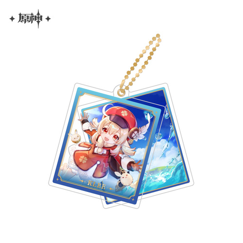 Genshin Impact Theme Chara Double Acrylic Strap Klee