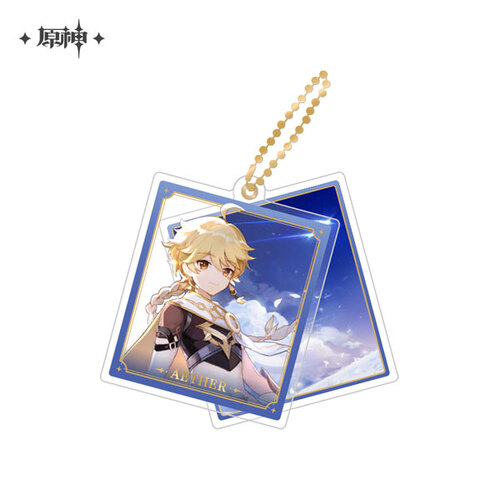 Genshin Impact Theme Chara Double Acrylic Strap Aether