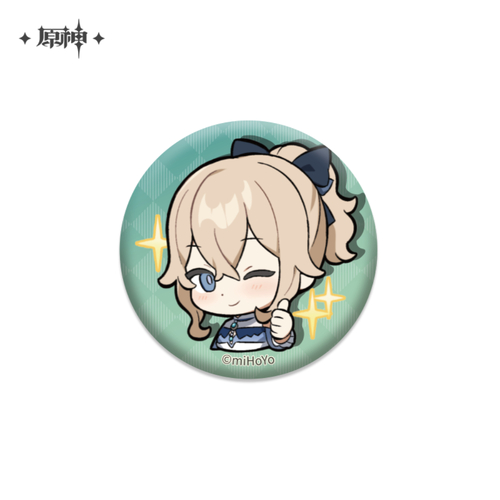 Genshin Impact Chibi Emoji Chara Badges Jeanne