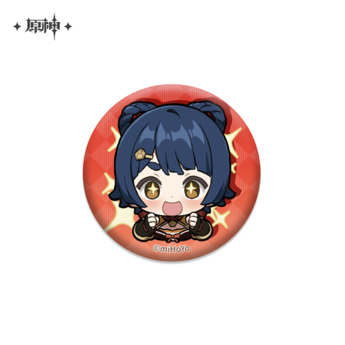 Genshin Impact Chibi Emoji Chara Badges Xiangling