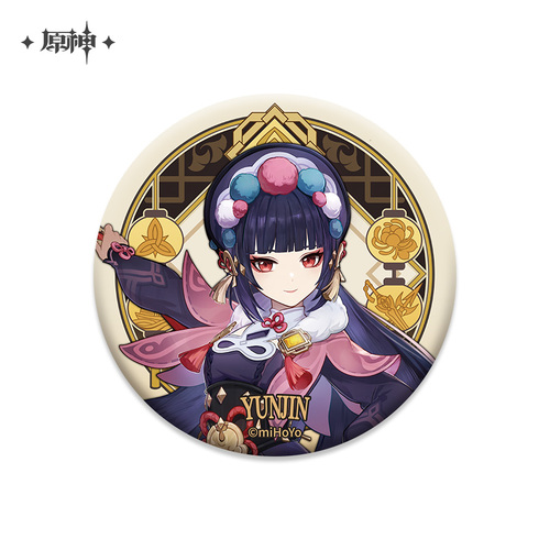 Genshin Impact Liyue Harbor Series Chara Can Badge Yun Jin