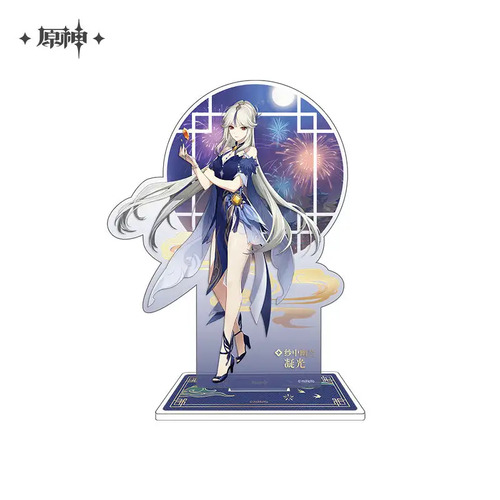 Genshin Impact Fleeting Colors in Flight Orchid's Evening Gown Ningguang Acrylic Stand