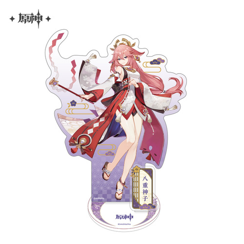 Genshin Impact Inazuma City Series Chara Acrylic Stand Yae Miko