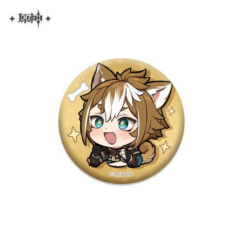 Genshin Impact Chibi Emoji Chara Badges Gorou