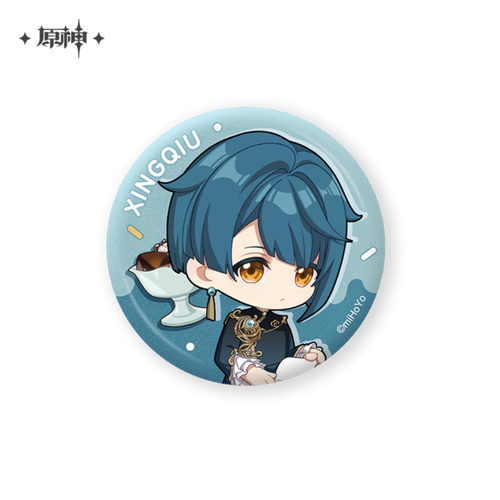 Genshin Impact Sweet Summer Series Can Badge Xingqiu