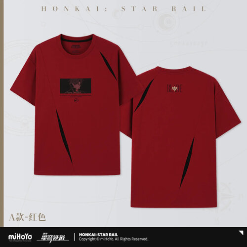 -PRE ORDER- Honkai: Star Rail Blade Clothing Impression Series T-shirt Type A Red