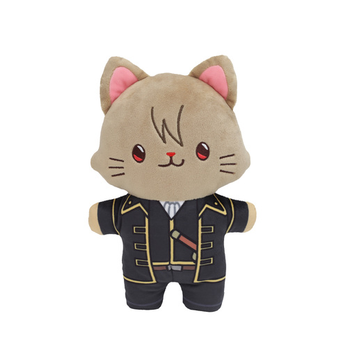 -PRE ORDER- Gintama withCAT Flat Plush with Eye Mask Okita Sougo