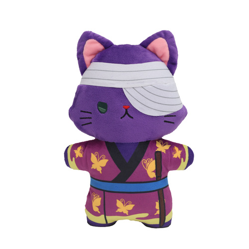 -PRE ORDER- Gintama withCAT Flat Plush with Eye Mask Takasugi Shinsuke