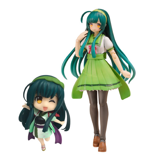 -PRE ORDER- Plafia Tohoku Zunko (Mini Figure Set) 1/12 Scale [MODEL KIT]