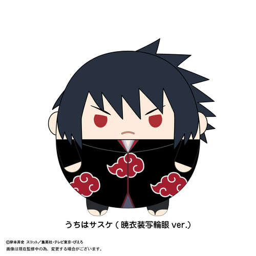 -PRE ORDER- NT-22 Fuwakororin (M Size) H Uchiha Sasuke (Akatsuki Costume Sharingan Ver.)