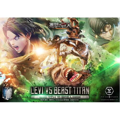 -PRE ORDER- Ultimate Premium Masterline Levi VS Beast Titan