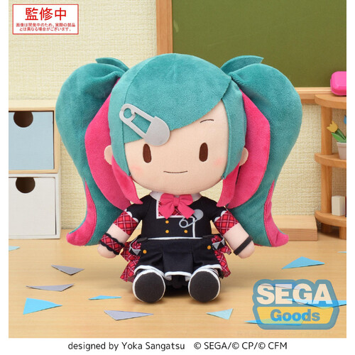 -PRE ORDER- Fuwa Petit L Plush Classroom SEKAI Miku