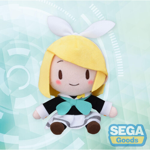 -PRE ORDER- Fuwa Petit Hatsune Miku Series Mini Plush Kagamine Rin Uniform Version