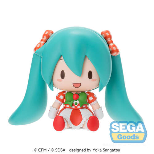 -PRE ORDER- Hatsune Miku x Love and Berry Dress Up and Dance! Fuwa Petit Chibi Figure Lovely Strawberry