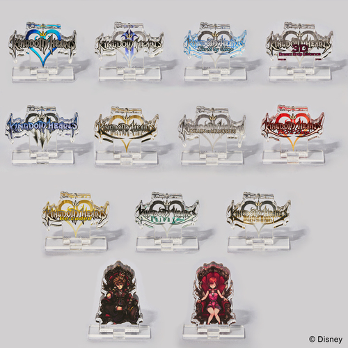 -PRE ORDER- Kingdom Hearts Series Logo Acrylic Stand Collection [BLIND BOX]